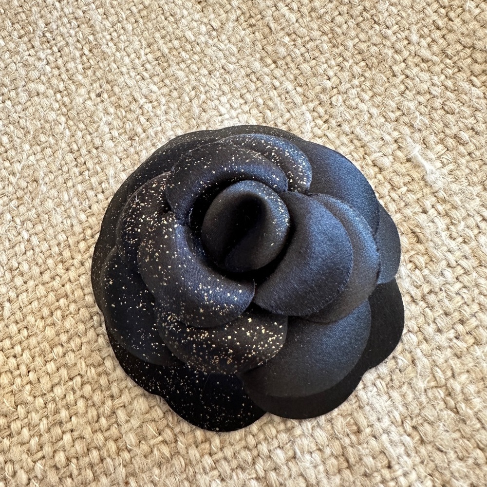 Authentic Chanel Camellia Size 2”